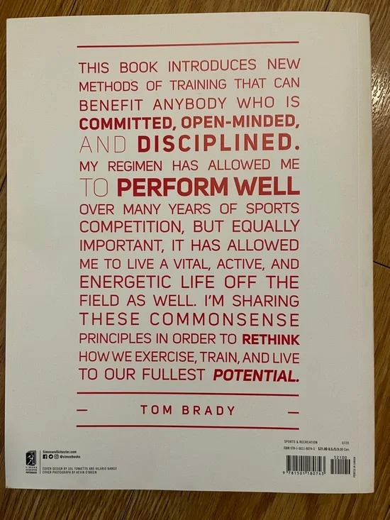 The TB12 Method by Tom Brady: How to do what you love, better and for longer - Picture 2 of 5